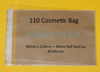110 Cosmetic Bag - 90mm X 110mm