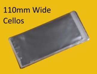 Cello Bags - 110mm Wide