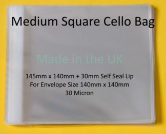 Medium Square 145mmx140mm Cello