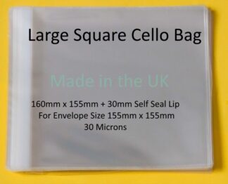 Large Square 160mm x 155mm Cello