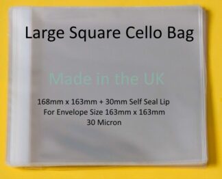 Large Square 168mm x 163mm Cello