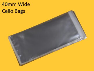Slim Cello Bags - 40mm Wide