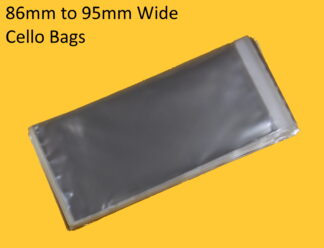 86mm to 95mm - Cello Bags