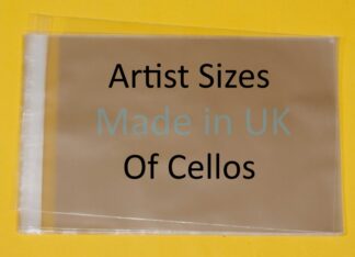 ISO Paper Artists Size of Cellos