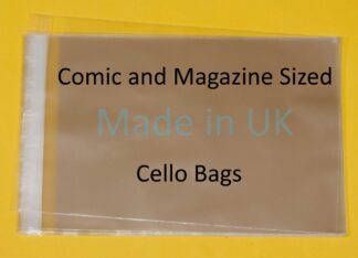 Comic Sized Cello Bags