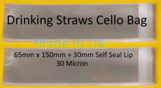 Drinking Straws Cello 65 X 150mm