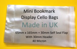 Mini Bookmark Dispay Bag