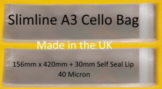 Slimline A3 Cellos - 156mmx420mm