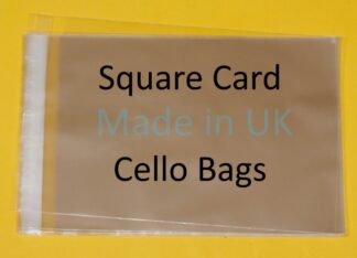 Square Card Cello Bags