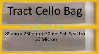 Tract Cello - 89mm X 230mm