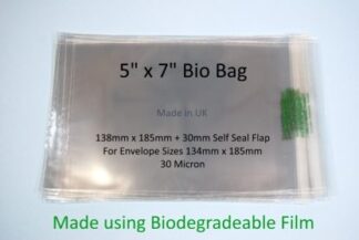 Biodegradable 5 x 7 Cello Bags